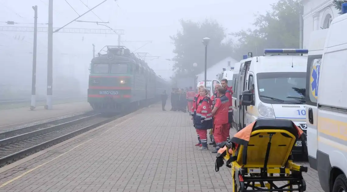 На Кіровоградщину прибув перший евакуаційний потяг з Донеччини (ФОТО) фото 1