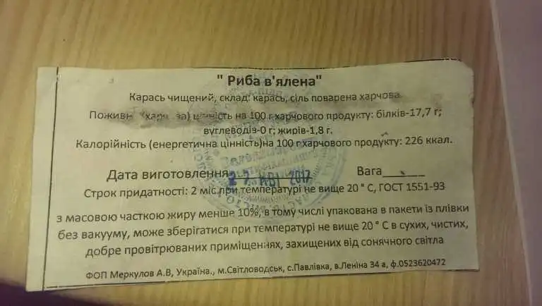 Отруєння рибою з Кіровоградщини: в столиці – ще один потерпілий (ФОТО)