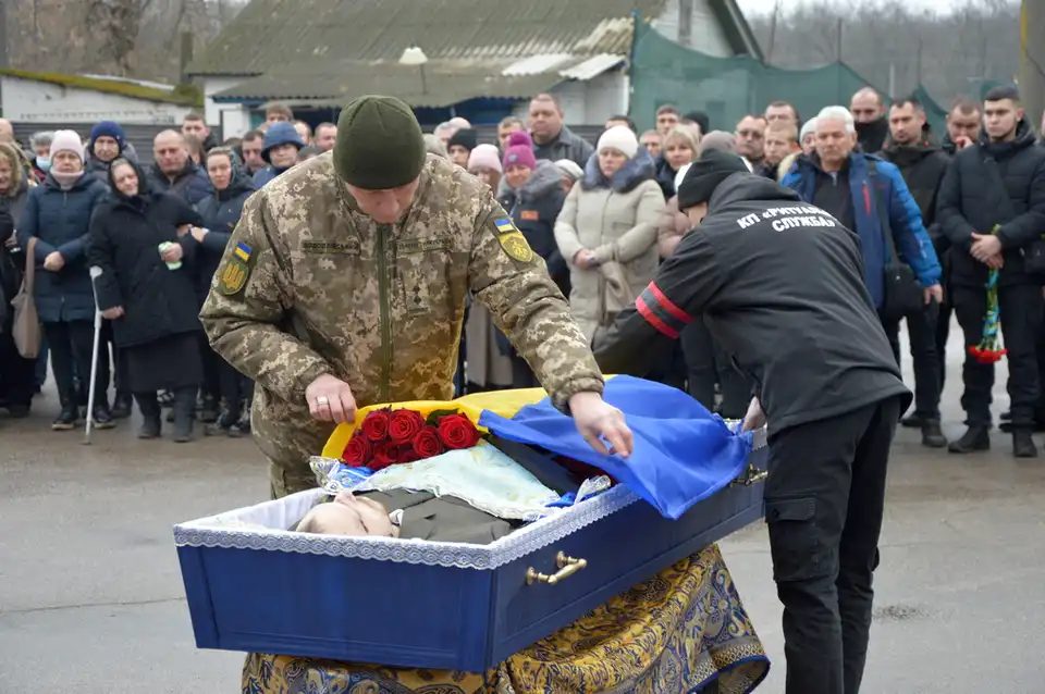 Прощання з бійцем