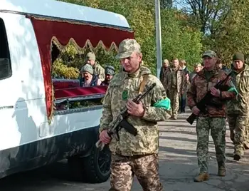 попрощались з військовим Ігорем Чумаком