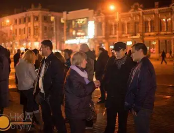 У Кіровограді провели віче до річниці початку Євромайдану (ФОТОРЕПОРТАЖ) фото 1