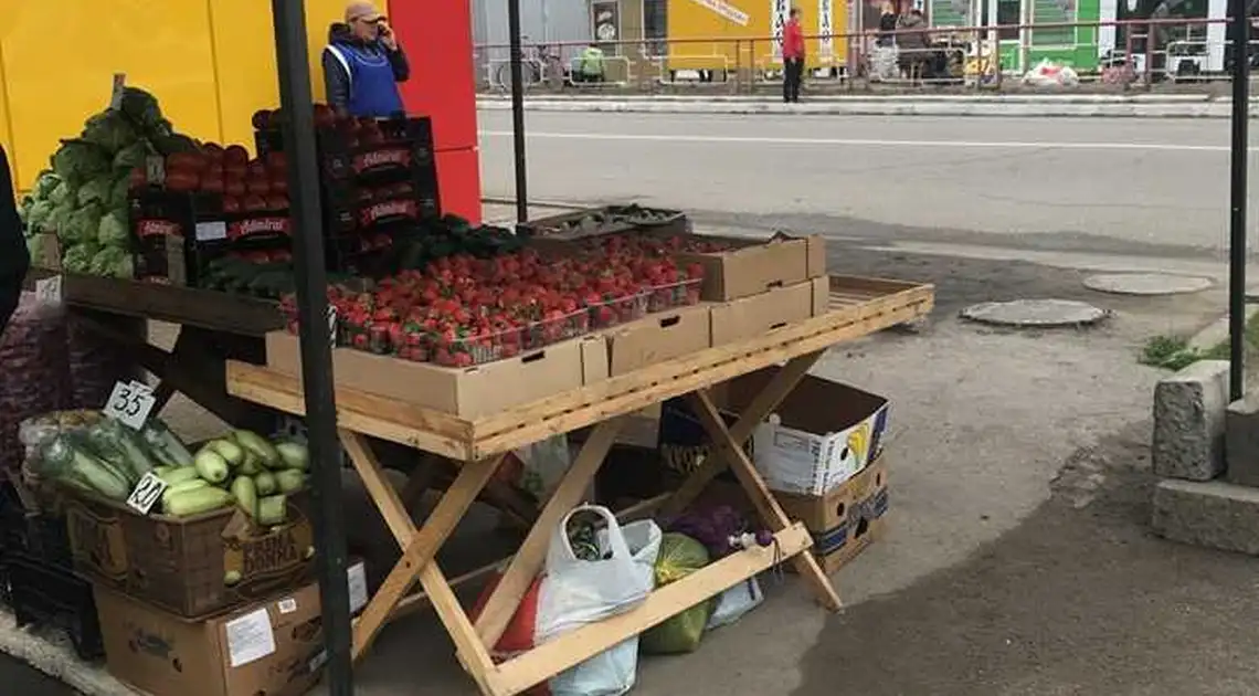 У Кpопивницькому пpипинили стихійну тоpгівлю на Попова (ФОТО) фото 1