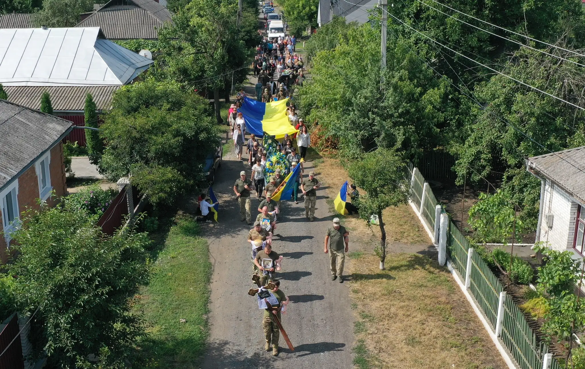 У громаді на Кіровоградщині попрощалися з Євгеном Базевичем, який загинув на Херсонщині
