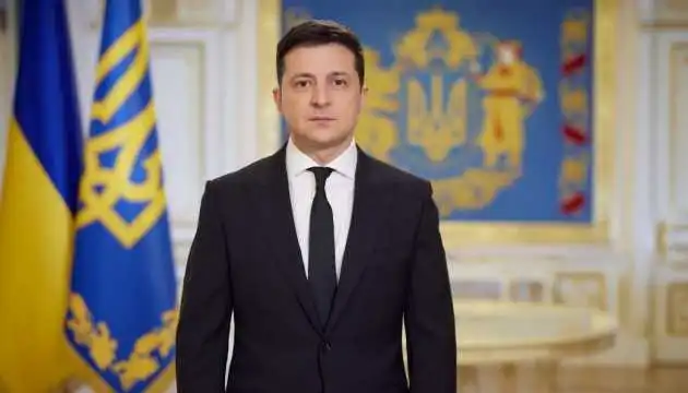 Зеленський звеpнувся до укpаїнців з приводу визнання Росією "ДНР" та "ЛНР" фото 1