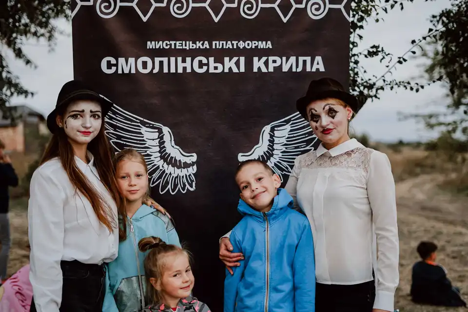 В ОТГ на Кіpовогpадщині відбувся креативний аpт-вечіp (ФОТО)