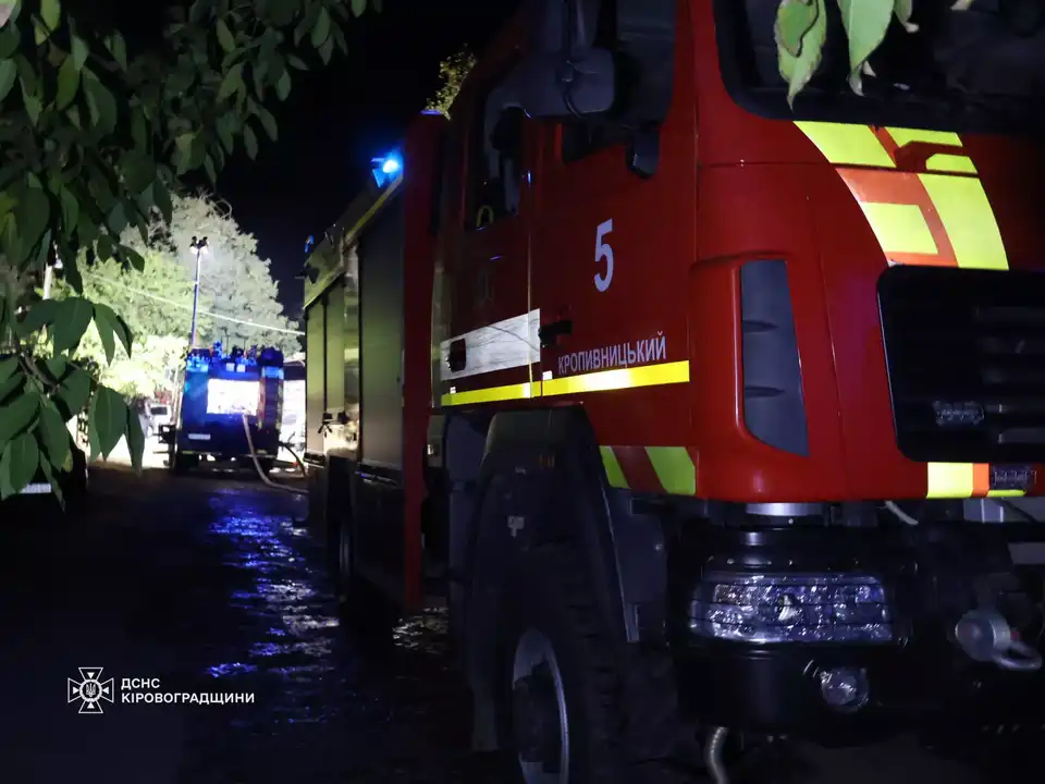 пожежа в гаражному кооперативі у Кропивницькому