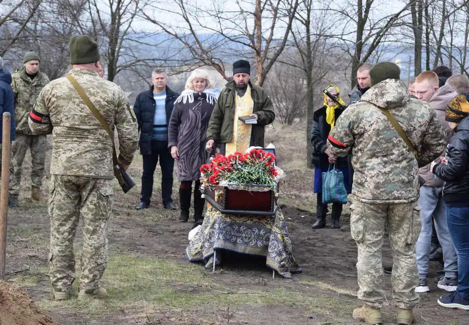 Прощання з бійцем