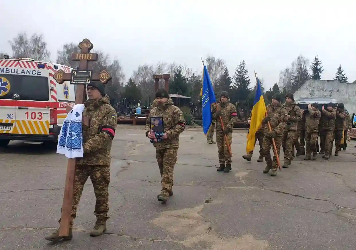 Зі старшим солдатом Владиславом Граньoнкиним попрощались у Кропивницькому
