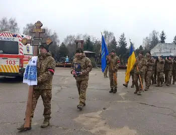 Зі старшим солдатом Владиславом Граньoнкиним попрощались у Кропивницькому