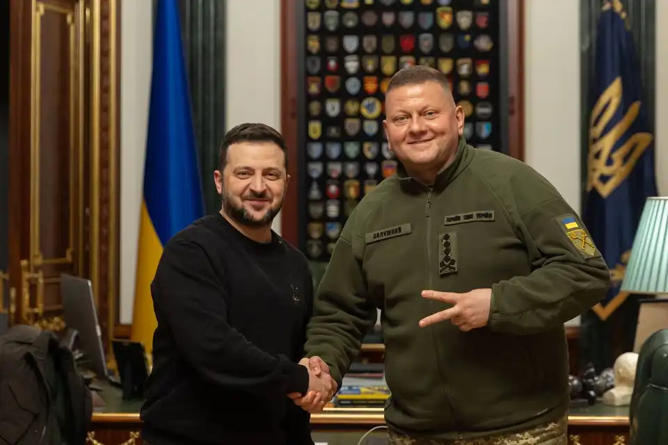 Залужний і Зеленський