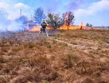 понад 25 гектарів територій горіли у Кіровоградській області