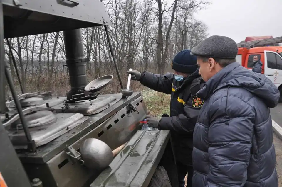 На Кіровоградщині через протести шахтарів рятувальники розгорнули пункти обігріву для водіїв