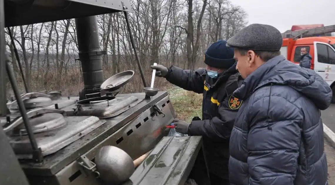 На Кіровоградщині через протести шахтарів рятувальники розгорнули пункти обігріву для водіїв фото 1