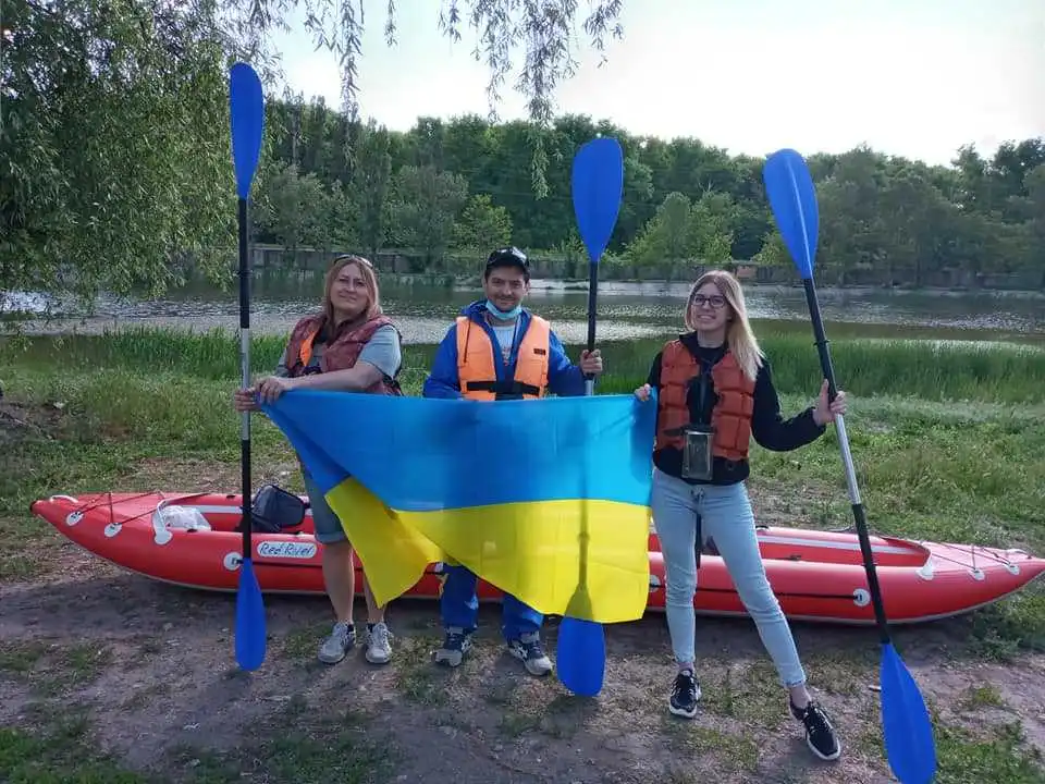 На байдарках по Інгулу: в Кропивницькому розвивають водний туризм (ФОТО)
