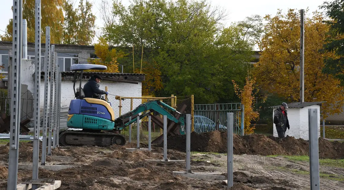 У Приютівці будують сонячну електростанцію