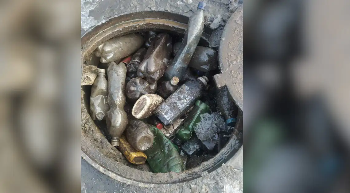 Прпацівники водоканалу просять жителів Кропивницького не плутати каналізацію зі сміттєпроводом