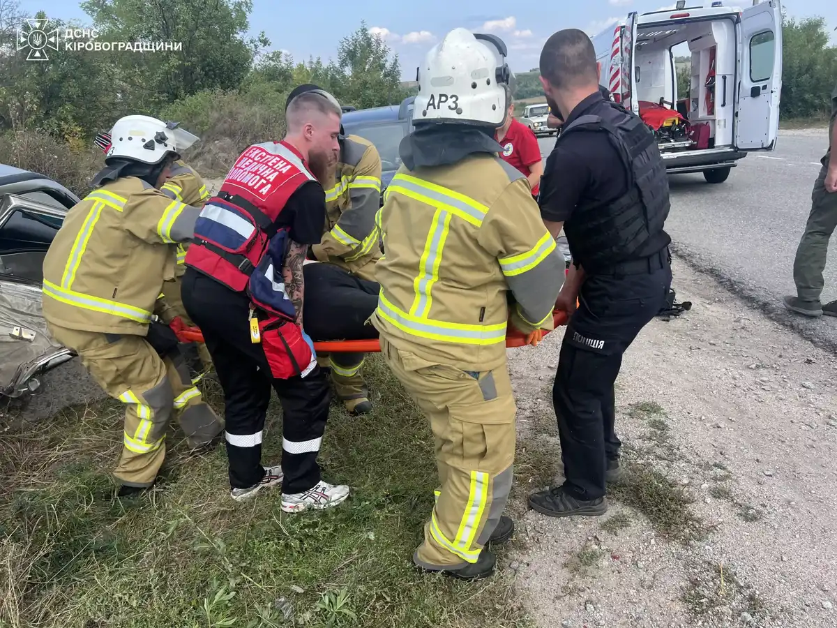 Аварія у Кропивницькому