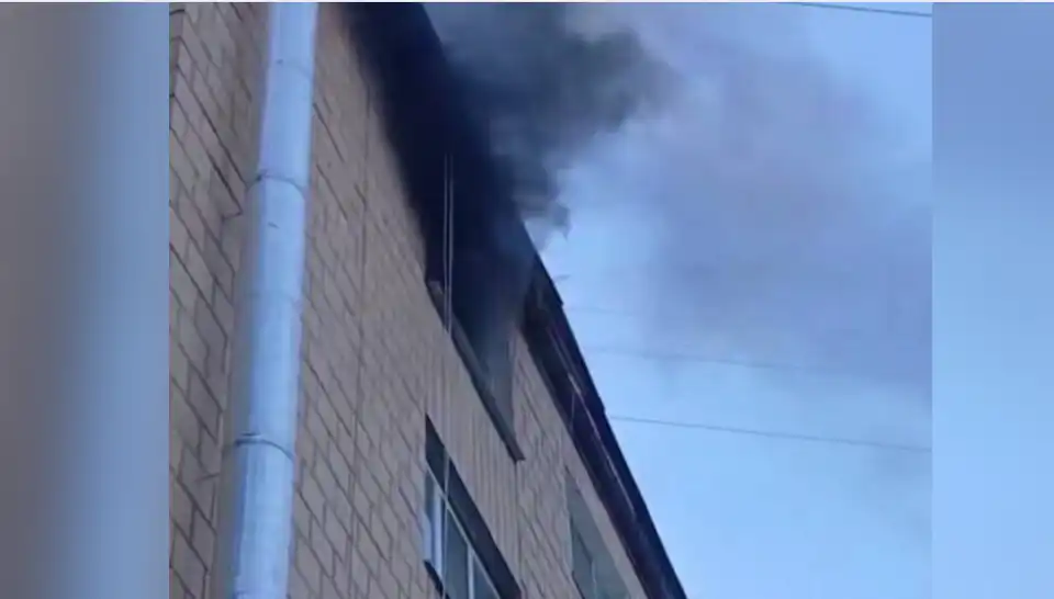 пожежа на проспекті у Кропивницькому