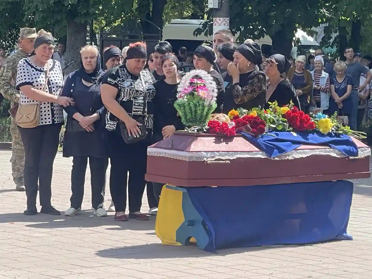 прощання з військовим