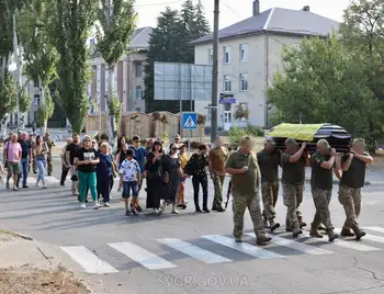 попрощались з військовим Василем Людвігом