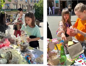 школярі у Кропивницькому провели ярмарок для ЗСУ