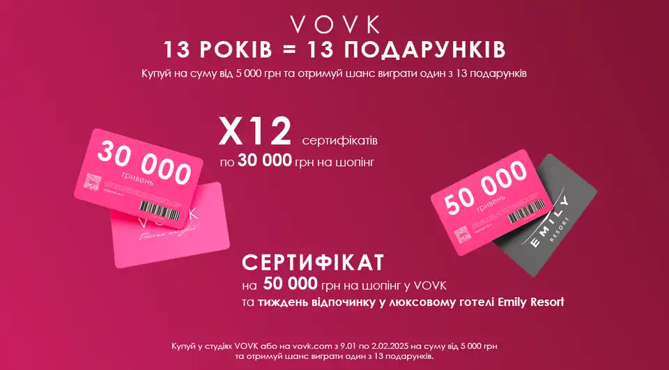 Знижки у магазині Вовк