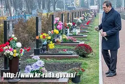Андрій Райкович вшанував память земляків, які загинули в зоні АТО фото 1