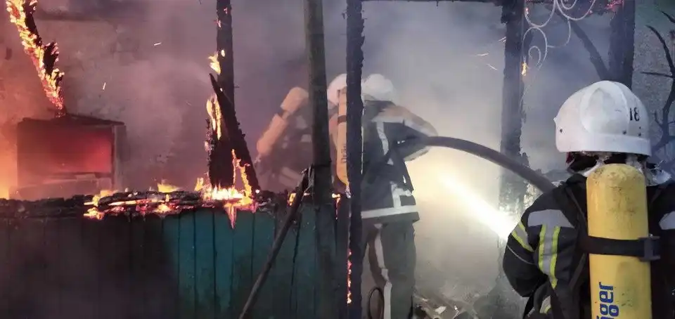 На Кіpовогpадщині під час пожежі загинув 50-pічний чоловік