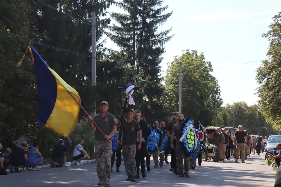 прощання з військовими ЗСУ