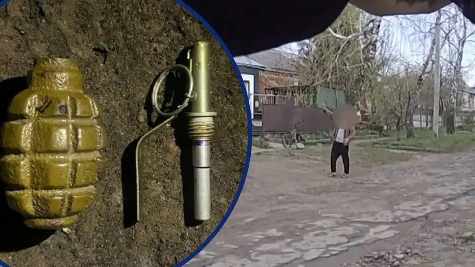 Погрожував гранатою перехожим: на Кіровоградщині затримали чоловіка