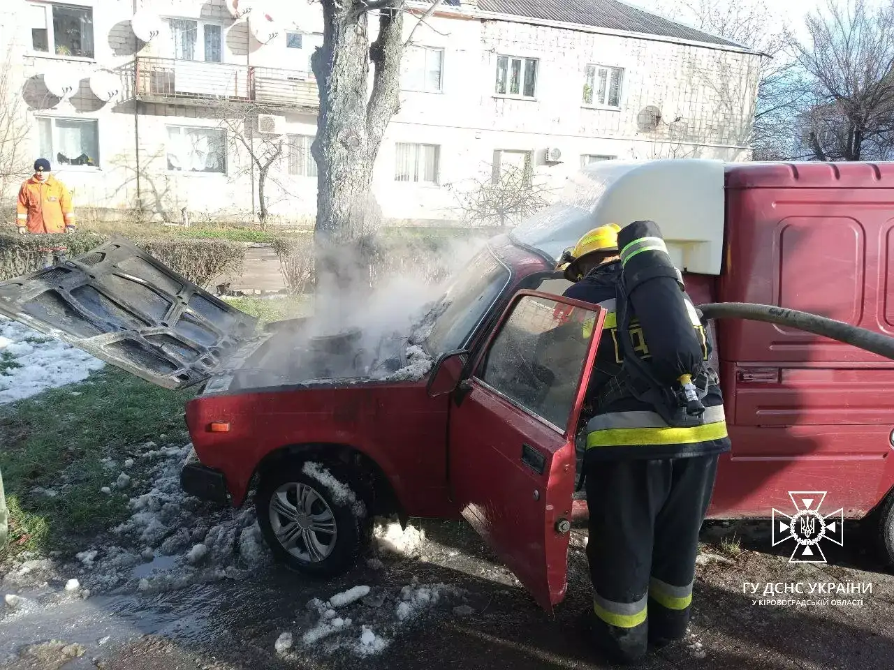 пожежа автівки