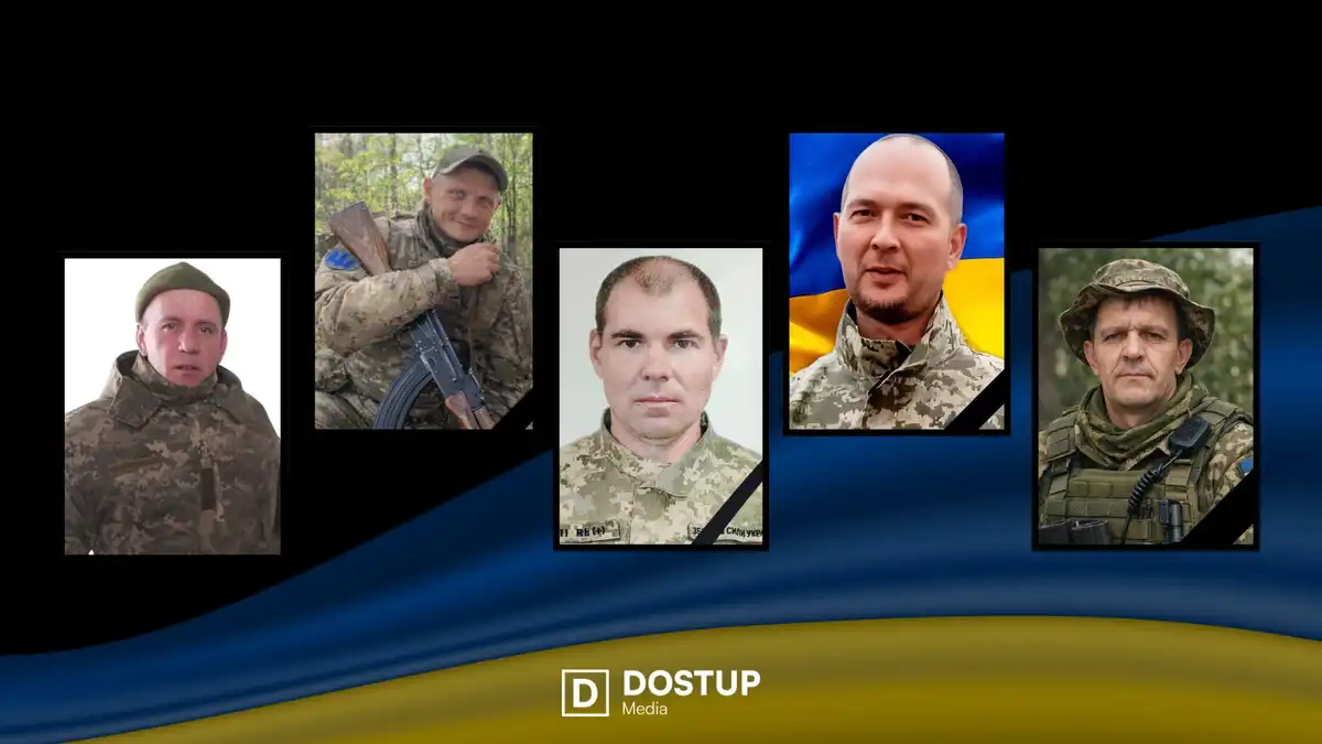 П'ятеро військових з Кіровоградщини загинули на війні з росіянами