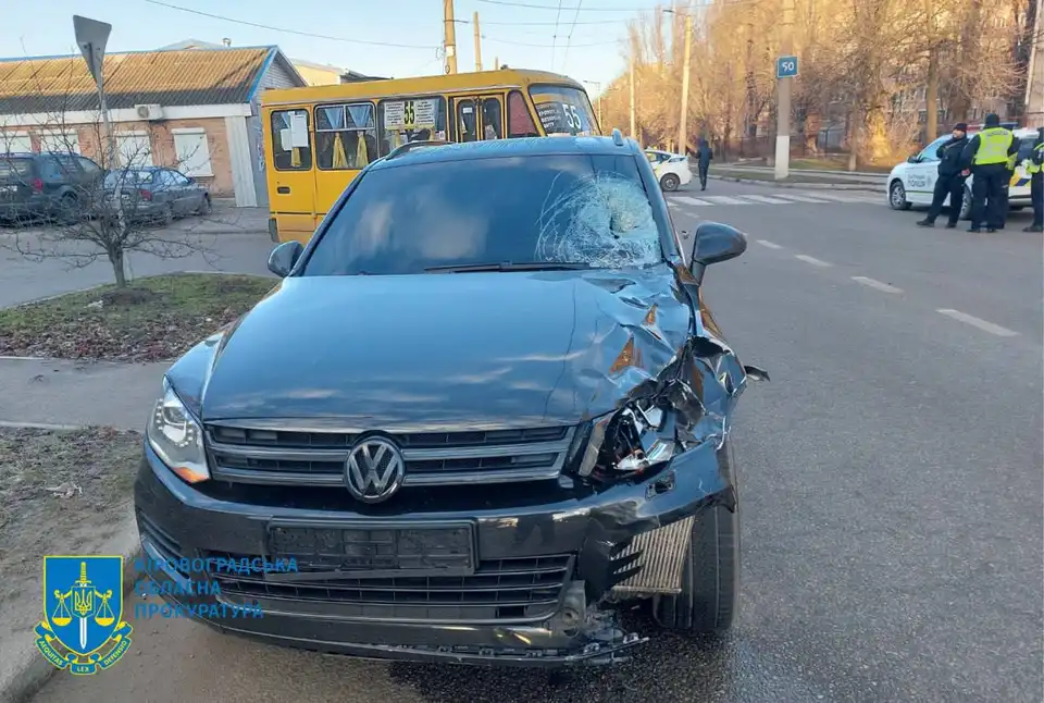 смертельна аварія на вулиці Короленка у Кропивницькому