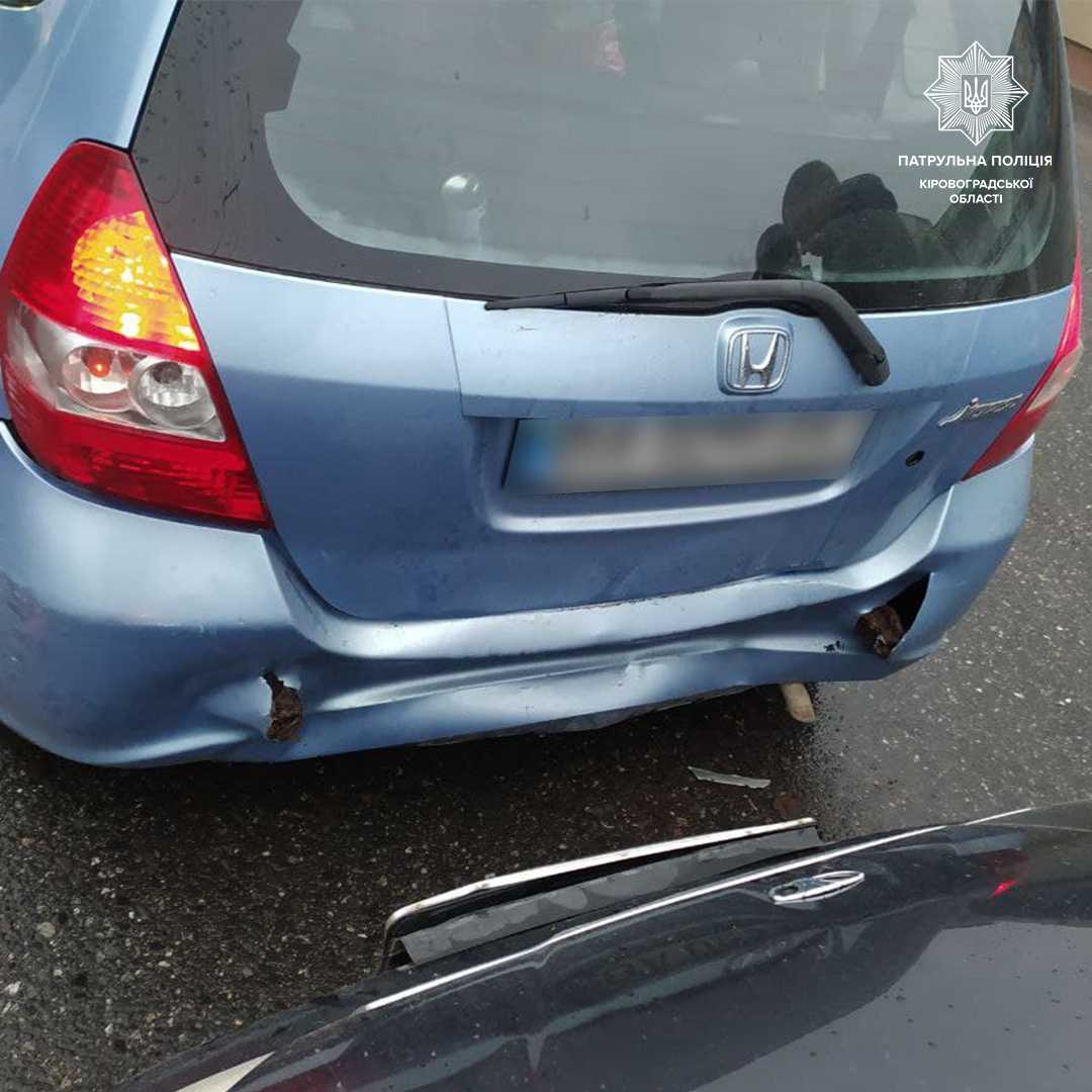 У Кpопивницькому біля Євpопейського pинку сталася ДТП (ФОТО)