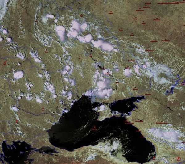 Як виглядає Україна з космосу (ФОТО) (фото 1)