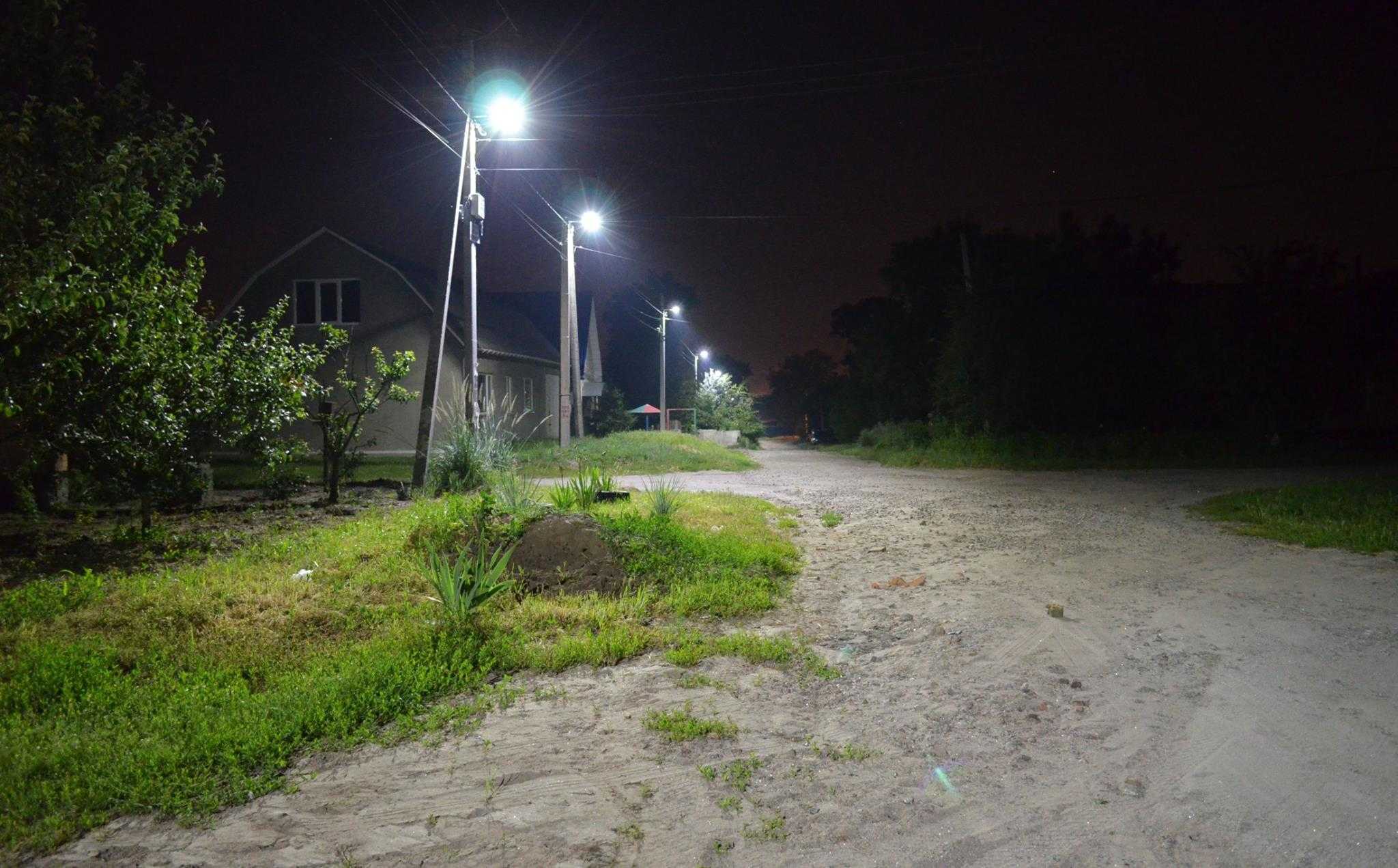 Свет в александровке. Уличное освещение в деревне. Уличное освещение в поселке. Ночное освещение в деревне. Фонарь в деревне.