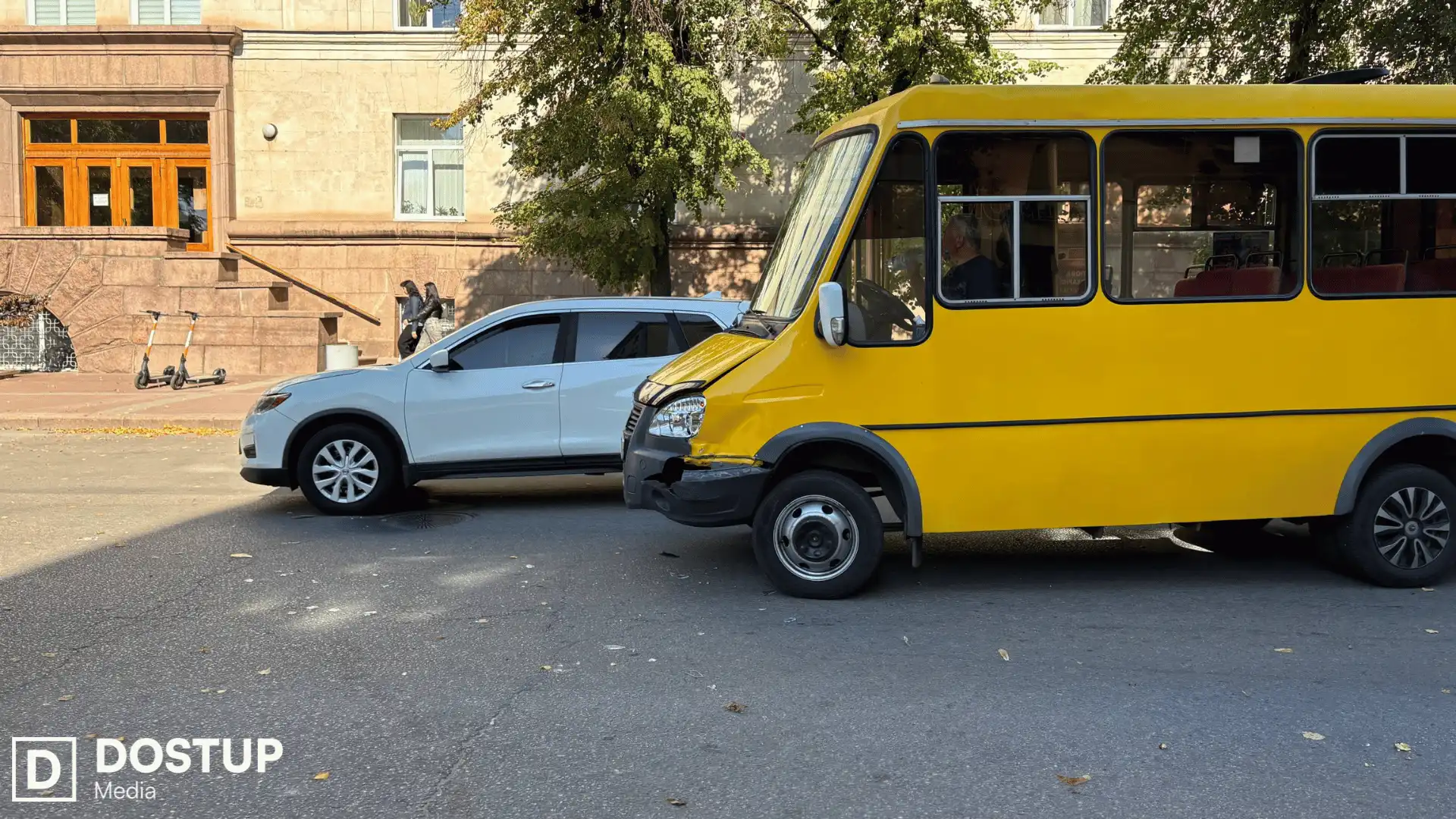 Маршрутка №5 потрапила у ДТП в Кропивницькому