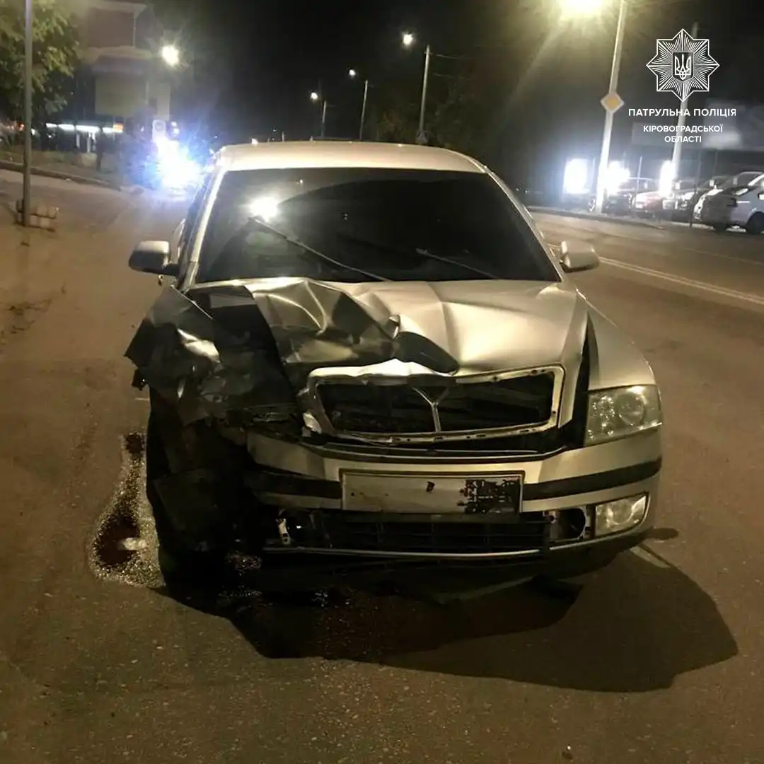 Skoda Octavia після ДТП