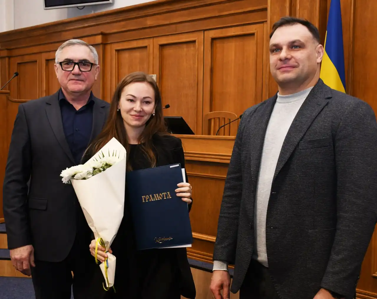 Вікторію Семененко з Кропивницького привітали з днем волонтера