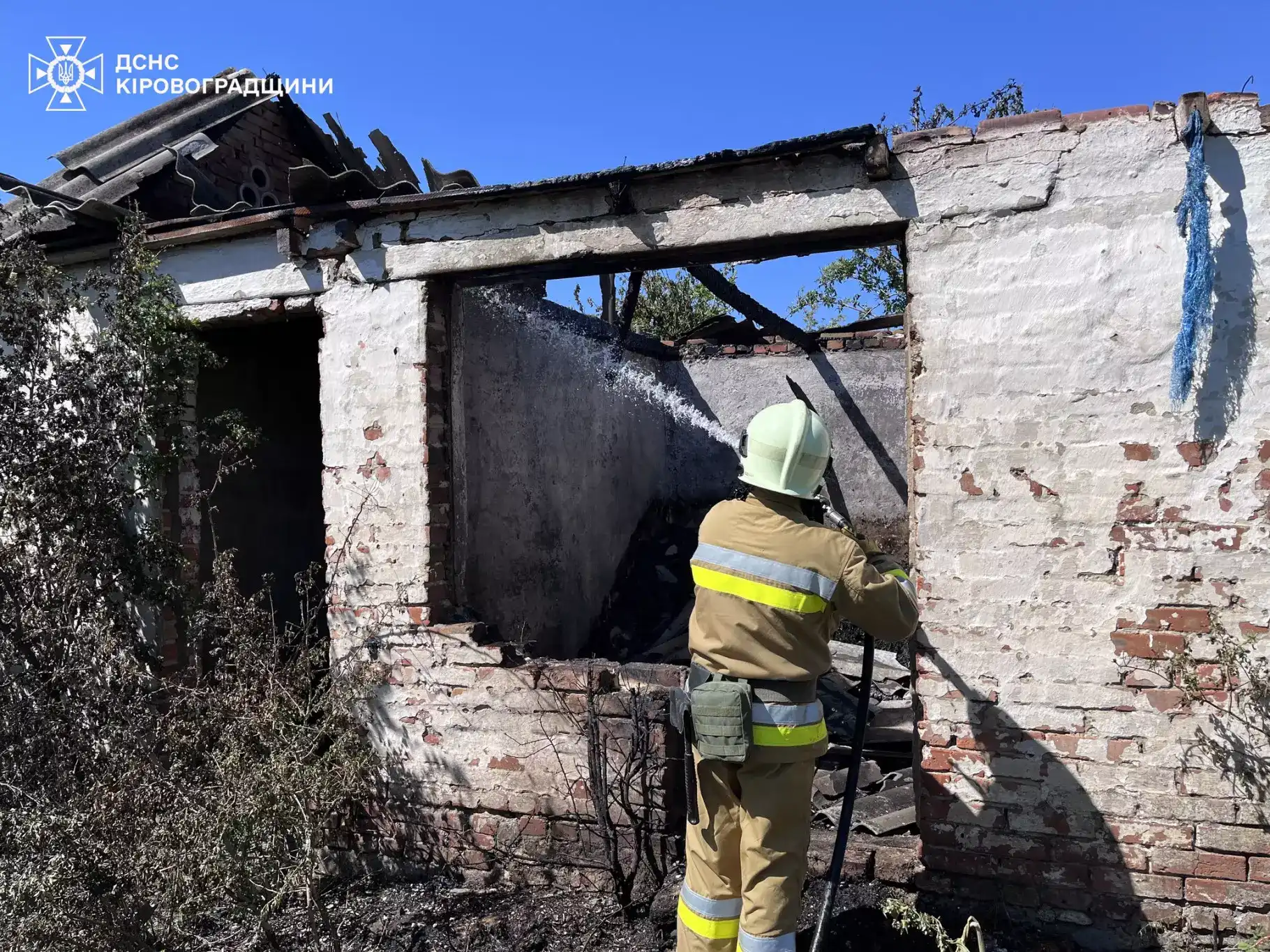 пожежа в Кіровоградській області