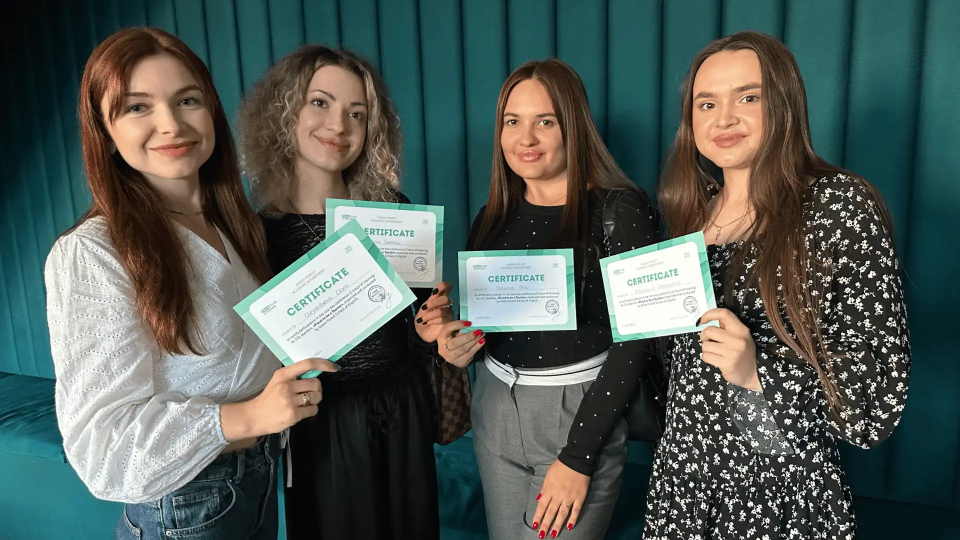 Педагоги з міжнародними сертифікатами