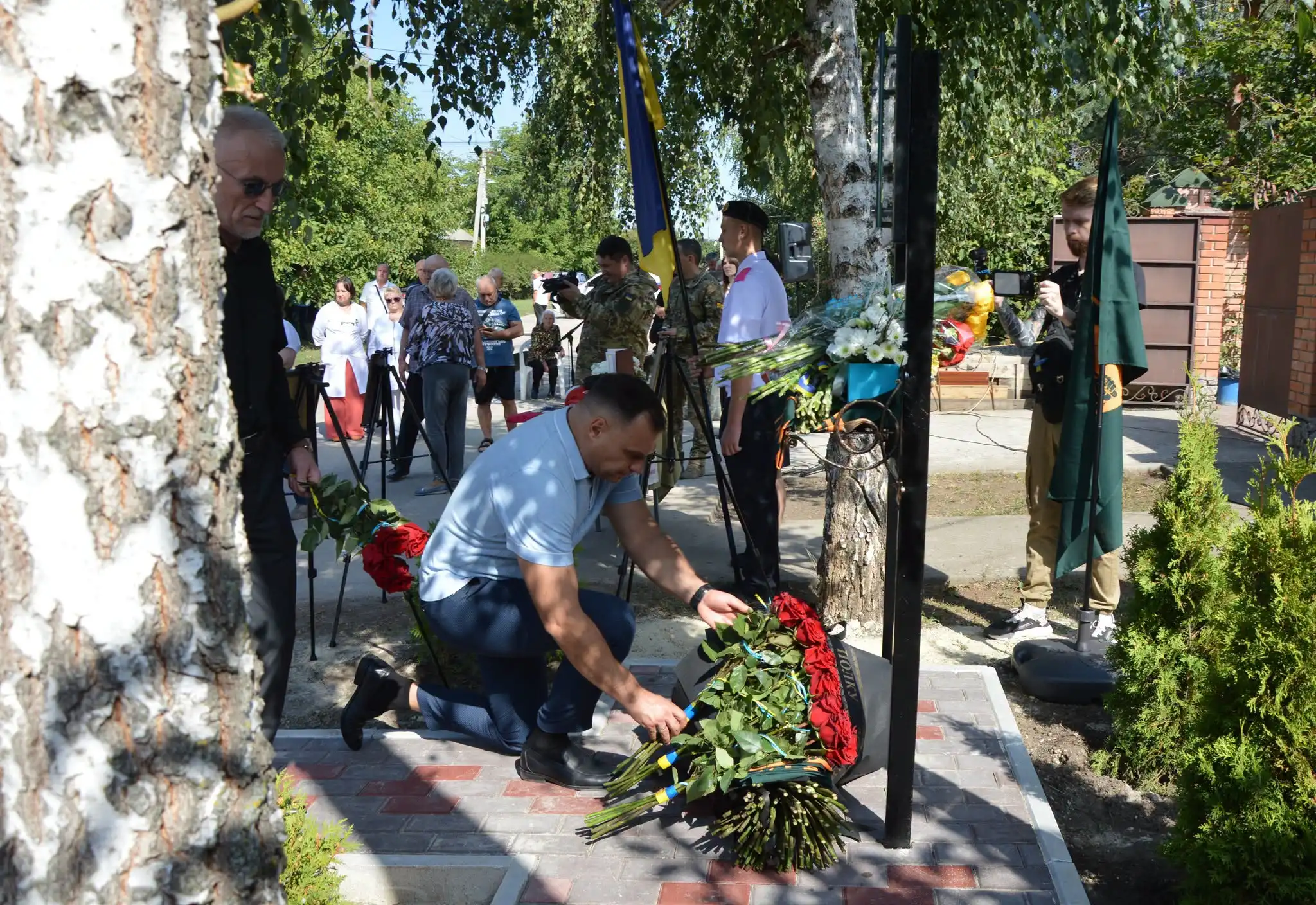 Відкриття меморіальної Дмитру Шилову у Кропивницькому