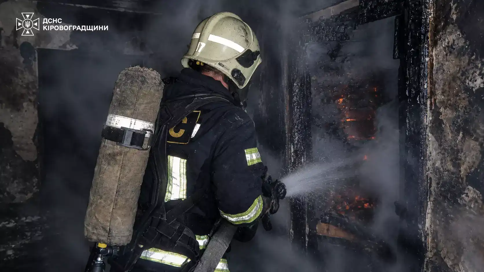 Загинула жінка під час пожежі у Світловодську