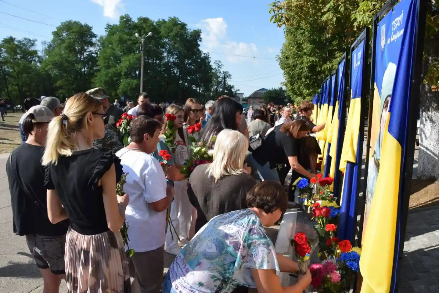 Відкриття Алеї слави на Кіровоградщині