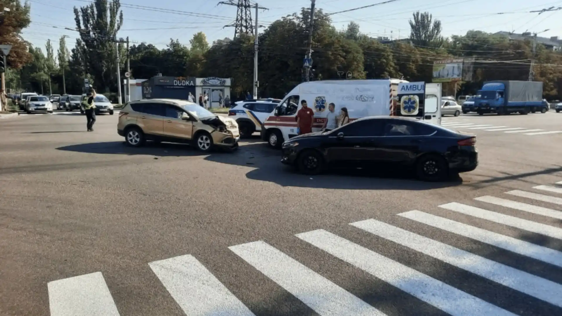 ДТП біля обласної лікарні у Кропивницькому 7 серпня