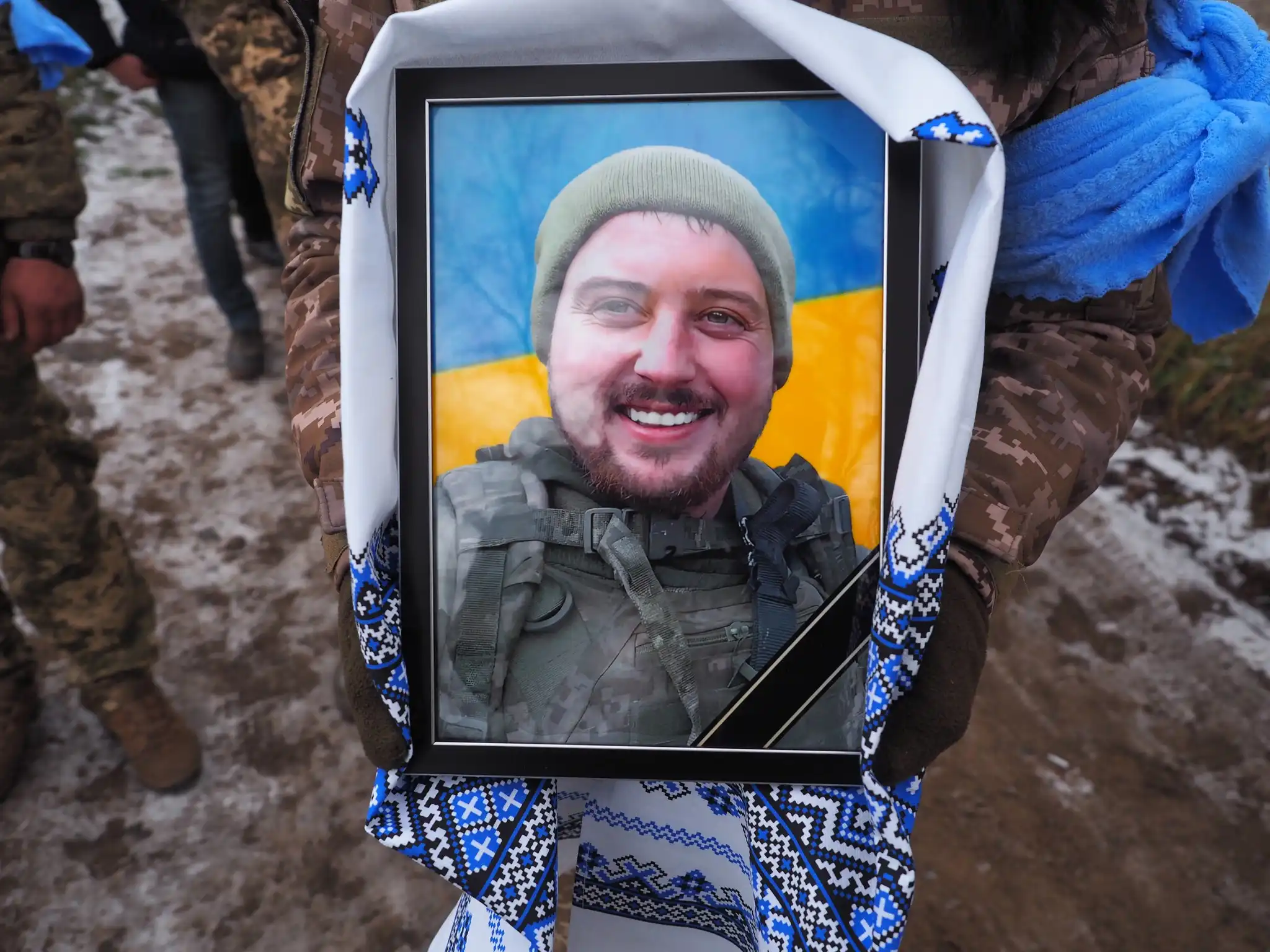 Військового Юрія Грицика провели в останню путь