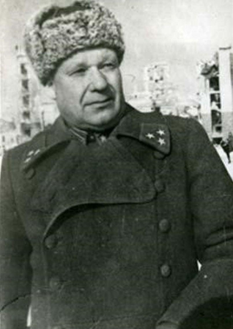 Командуючий 7-ю гвардійською армією генерал-полковник Михайло Шумілов