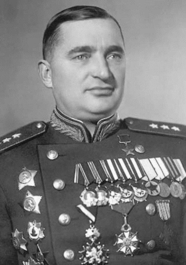 Командуючий 5-ю гвардійською армією генерал-лейтенант Жадов