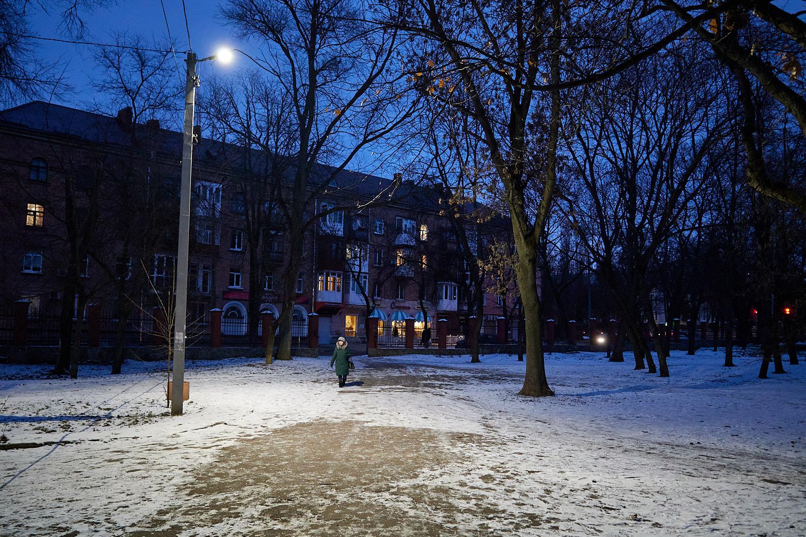 У Кропивницькому увімкнули вуличне освітлення